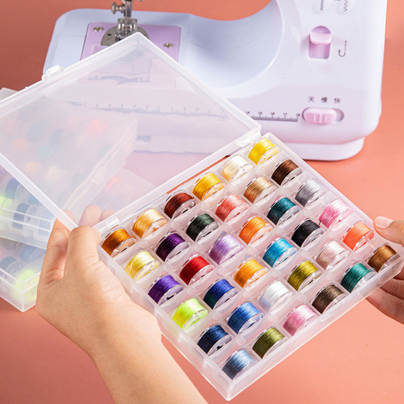 Nähmaschinenspulen-Set: Mehrfa – Craft Embellishment Storage Bewertung und Preis
