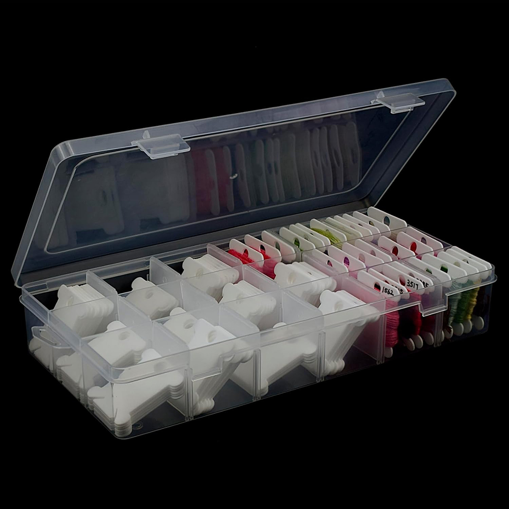 Stickgarn-Organizer mit 18 Fäc – Craft Embellishment Storage Bewertung und Preis