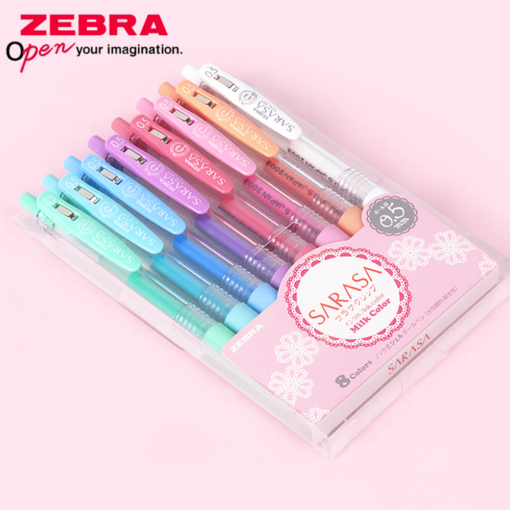3/5/8 Farbe Zebra Gel Stift Se – Zebra Pen Mildliner Bewertung und Preis